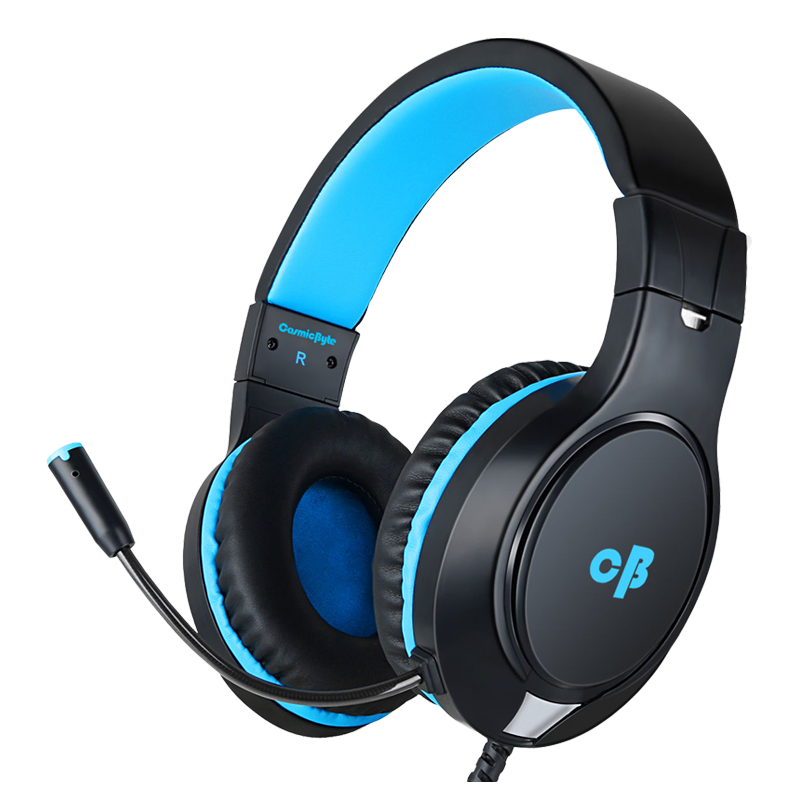 Cosmic Byte H10 Over-Ear Wired Gaming Headset with Mic (Blue)_1