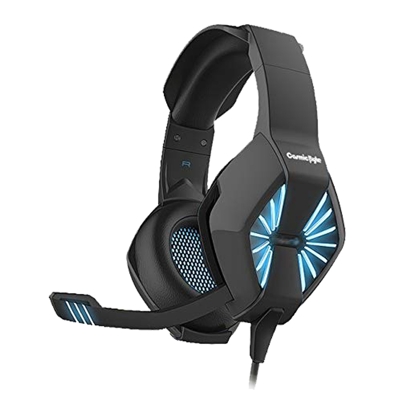 Cosmic Byte Spider Over-Ear Wired Gaming Headset (Blue)_1
