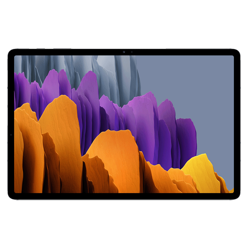 Samsung Galaxy Tab S7+ Wi-Fi + 4G VoLTE Android Tablet (Android 10, Qualcomm Snapdragon 865 Plus, 31.50cm (12.4 Inch), 6GB RAM, 128GB ROM, SM-T975NZKAINU, Mystic Silver)_1