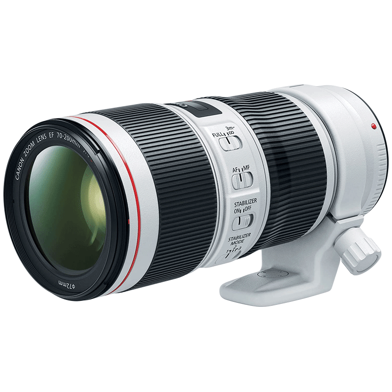 Canon Telephoto Zoom Lens (EF 70-200 mm 1:4 IS II USM, White)_1