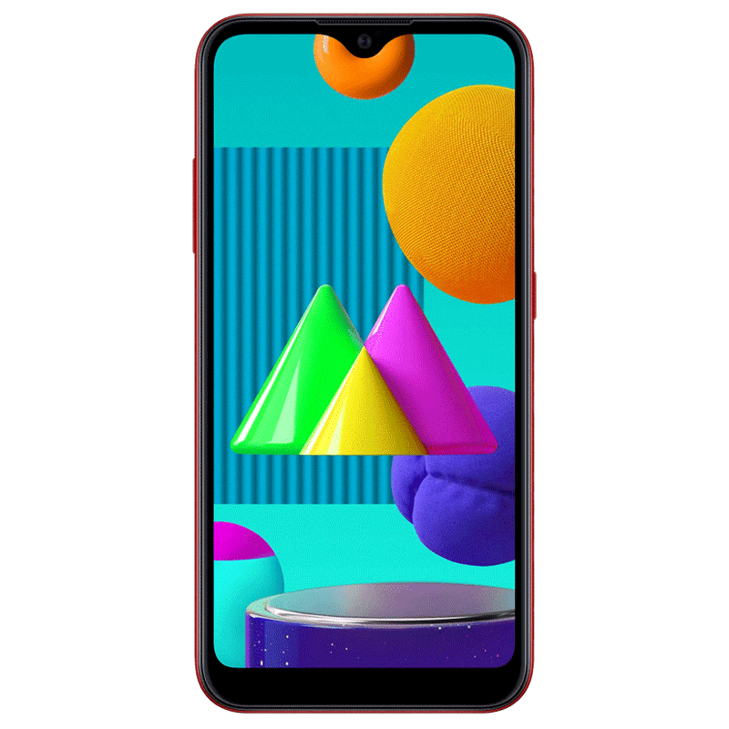 

Samsung Galaxy M01 (Red, 32 GB, 3 GB RAM), No color