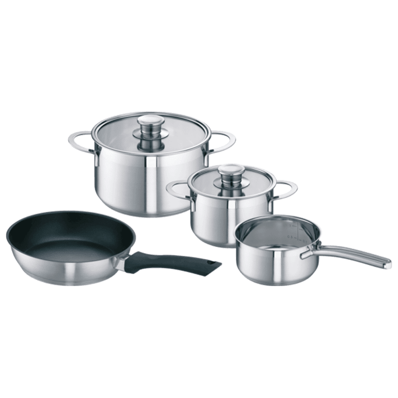 Bosch Pot Set with Glass Lid (576026, Silver)_1