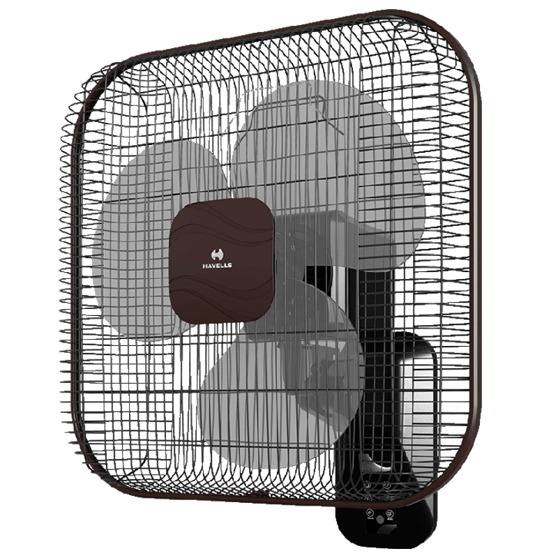 

Havells Aindrila 40 cm 3 Blade Wall Fan (Brown Black), No color