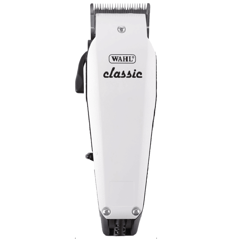 

Wahl Classic Stainless Steel Blades Corded Clipper (Electromagnetic Motor, 08747-024, White), No color