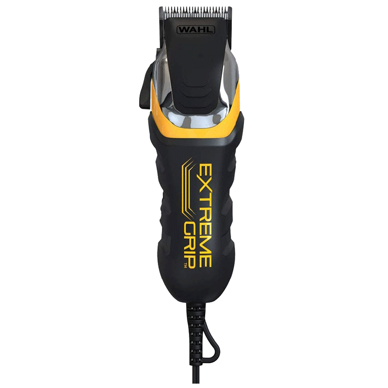 

Wahl Extreme Grip Self-Sharpening Blade Corded Clipper (No-slip Grip, 79465-224, Black), No color