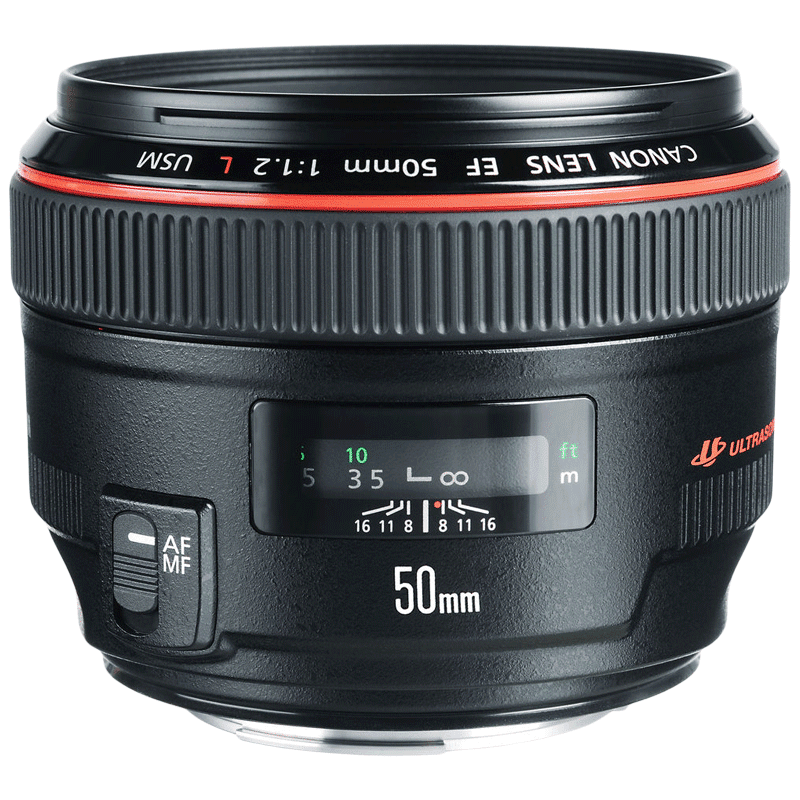 Canon Prime Lens (EF 50 mm f/1.2L USM, Black)_1