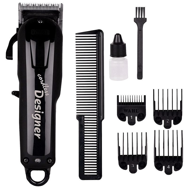 

Wahl Cordless Designer Clipper (08591-1024, Black), No color