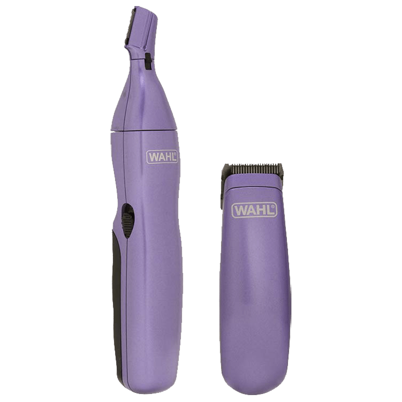 

Wahl Head to Toe Confidence Rinseable Rust-Resistant Blades Women’s Trimmer (09952-524, Blue), No color
