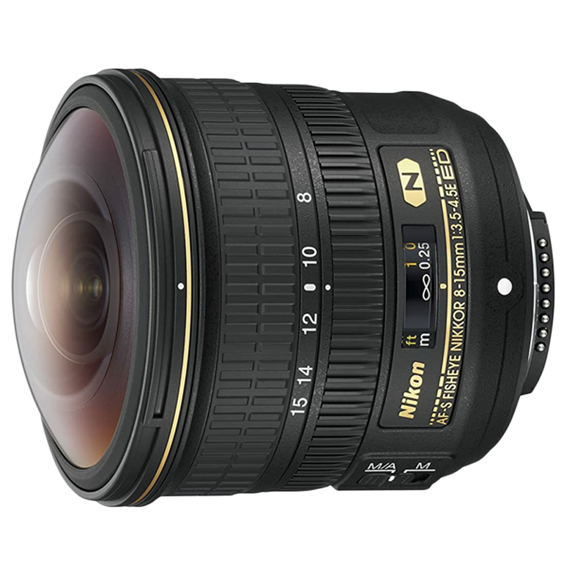 Nikon Nikkor Lens (AF-S Fisheye 8-15 mm f/3.5-4.5E ED, Black)_1