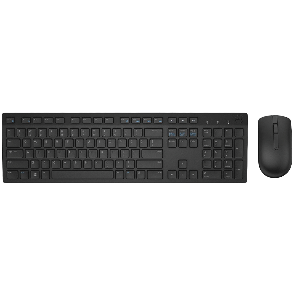 Dell Wireless Keyboard & Mouse Combo (2.4 GHz Interface, KM636, Black)_1