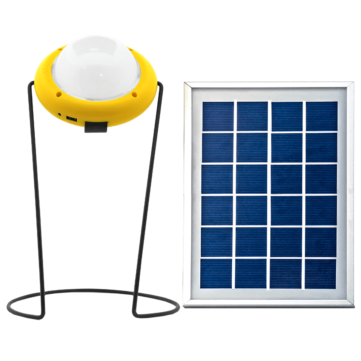 Sun King Pro 300 2.08 Watts LED Solar Lamp (300 Lumens, Polycrystalline Solar Panel, SK-333, Yellow/White)_1
