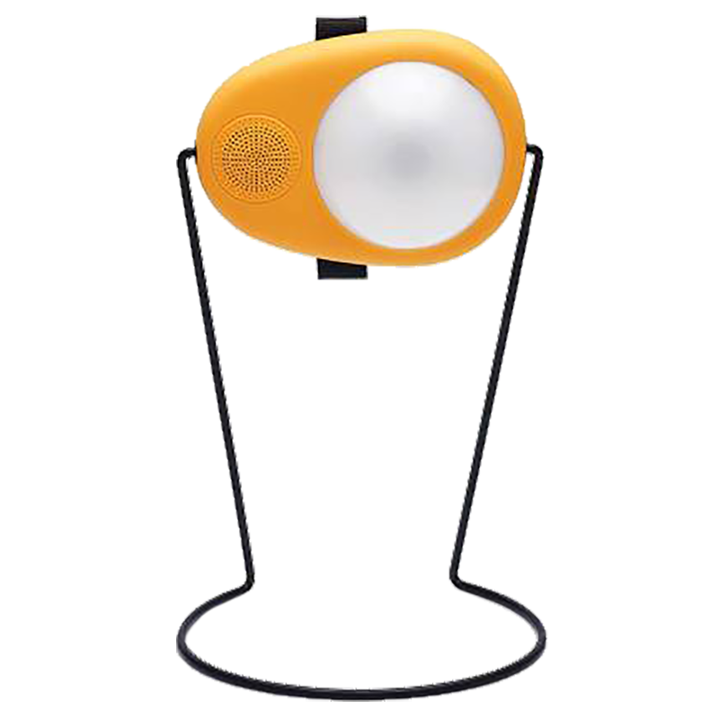 Sun King Boom 1.04 Watts LED Solar Lamp (160 Lumens, With a Radio & MP3 Player, SK-321, Yellow/White)