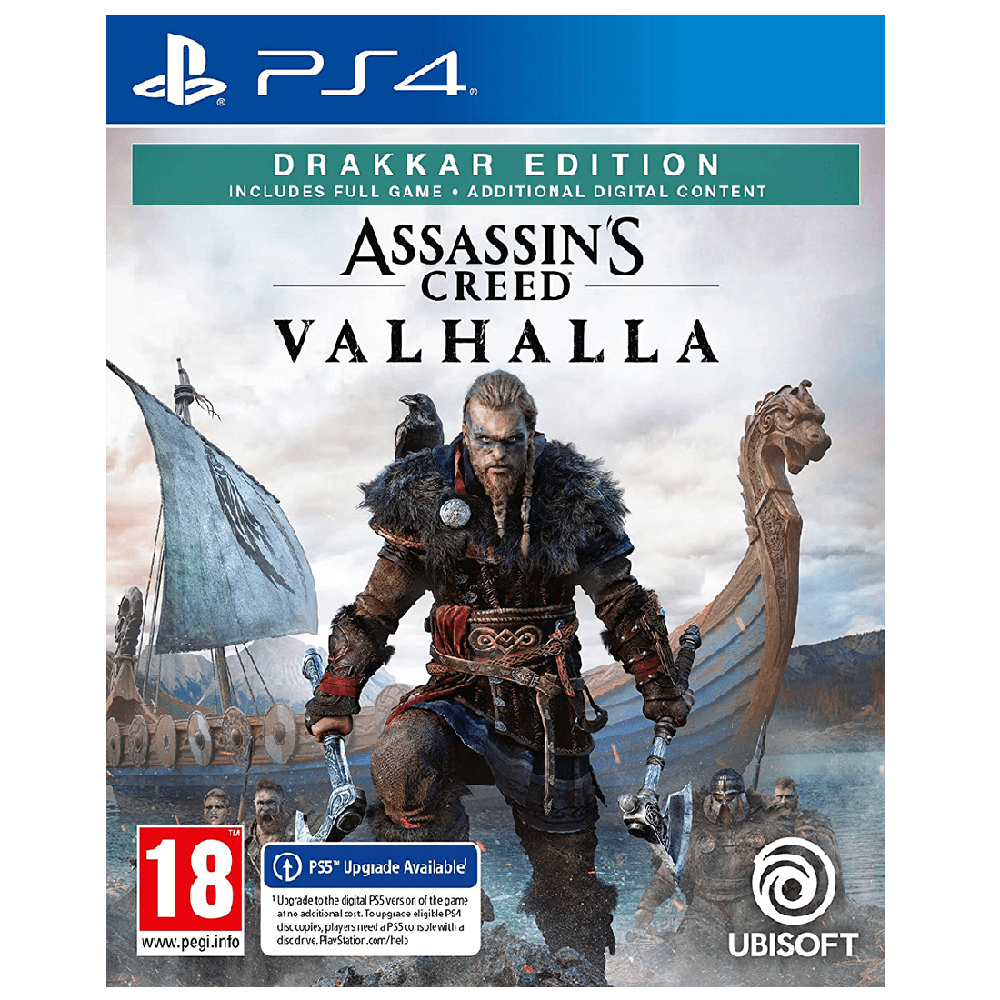 Ubisoft Assassins Creed Valhalla For PS4 (Action Games, Drakkar Edition)_1
