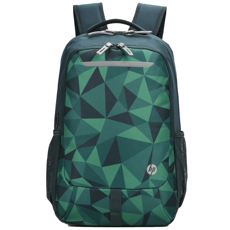 HP Lightweight 200GRN Air Mesh Laptop Backpack For 15 Inch Laptop (Padded Shoulder Straps, 1B3M5AA#ACJ, Green Accents & Camoprints)_1