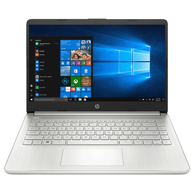 

HP 14s-DR1008TU (227Q3PA) Core i3 10th Gen Windows 10 Home Laptop (8GB RAM, 512GB SSD, Intel UHD Graphics, MS Office, 35.56cm, Natural Silver), No color