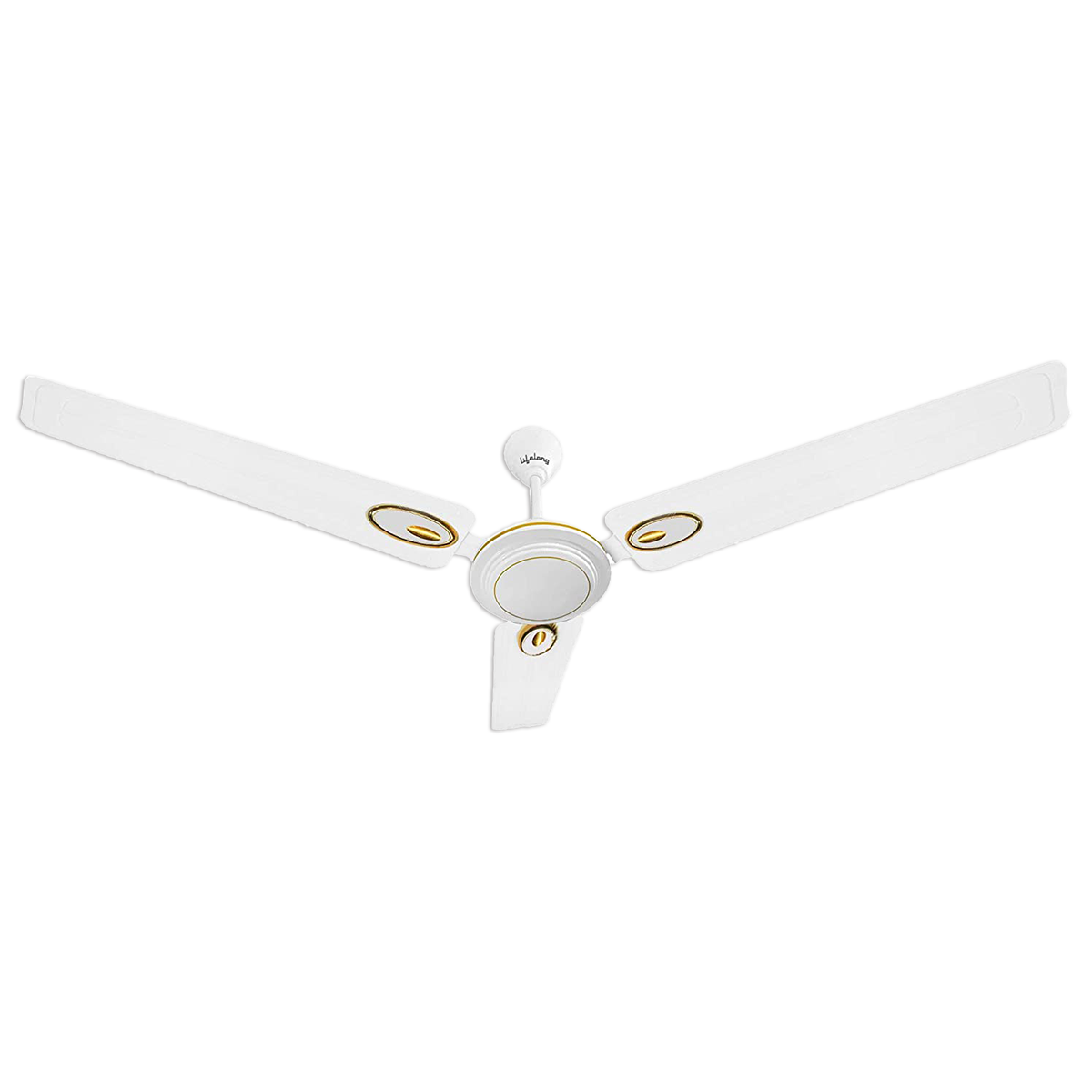 

Lifelong 120cm Sweep 3 Blades Ceiling Fan (Efficient Copper Motor, LLCF301, White), No color