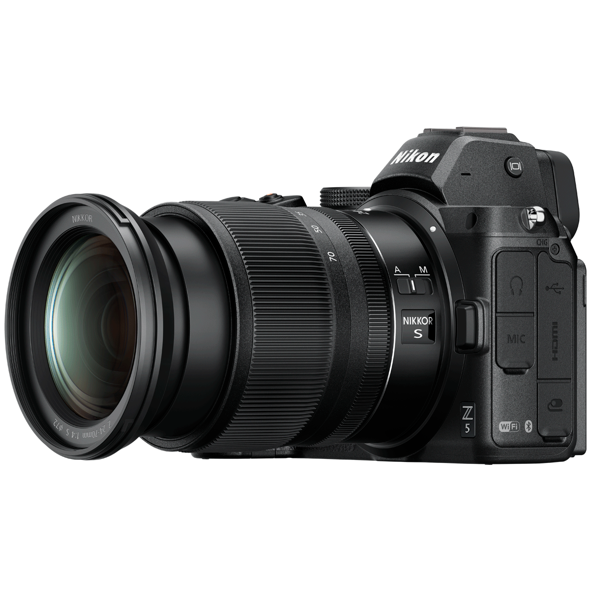 Nikon Z 5 24.3MP Mirrorless Camera (Single Lens Kit, Diopter Adjustment, VOK040XN, Black)_4