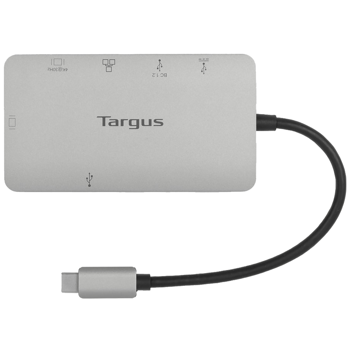 Targus - Targus 100 Watts USB-C 4K HDMI/VGA Docking Station (Portable, DOCK419AP, Grey)
