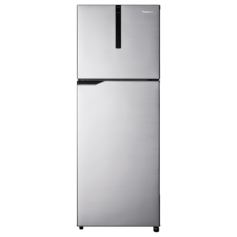 

Panasonic 268 Litres 3 Star Frost Free Inverter Double Door Refrigerator (ECONAVI: Smart Cooling Technology, NR-FBG27VSS3, Shining Silver), No color