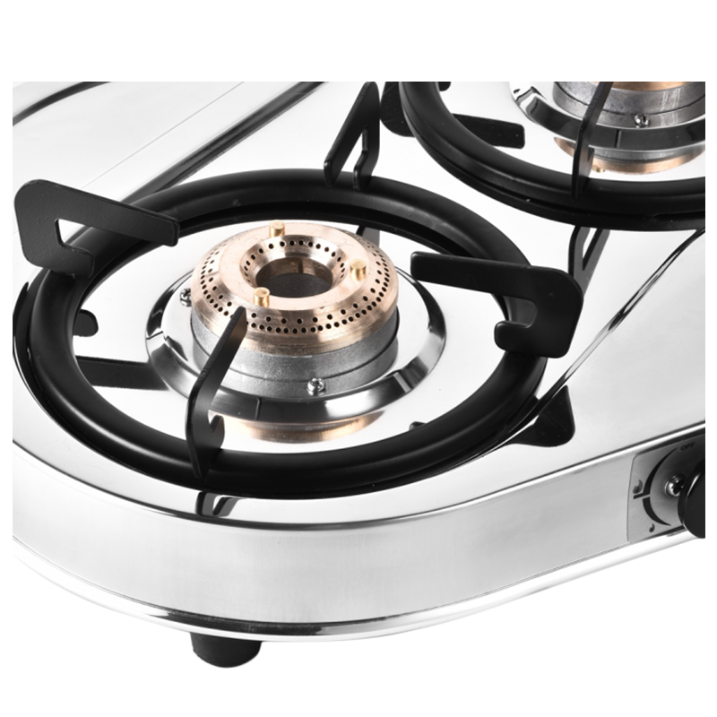 Sunflame Shakti Star 3 Burners Gas Stove (ISI Marked, Silver)_3