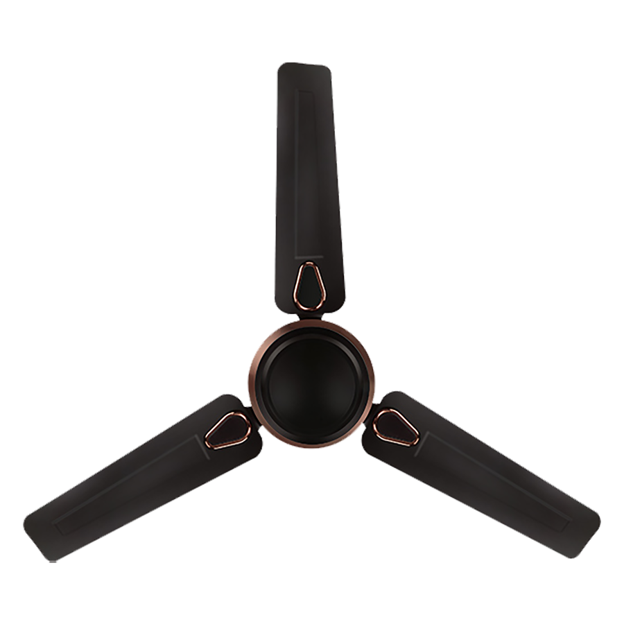 

Hindware Stunner 120 cm Sweep 3 Blades Ceiling Fan (CF-STUNNER-48-BROW, Brown), No color