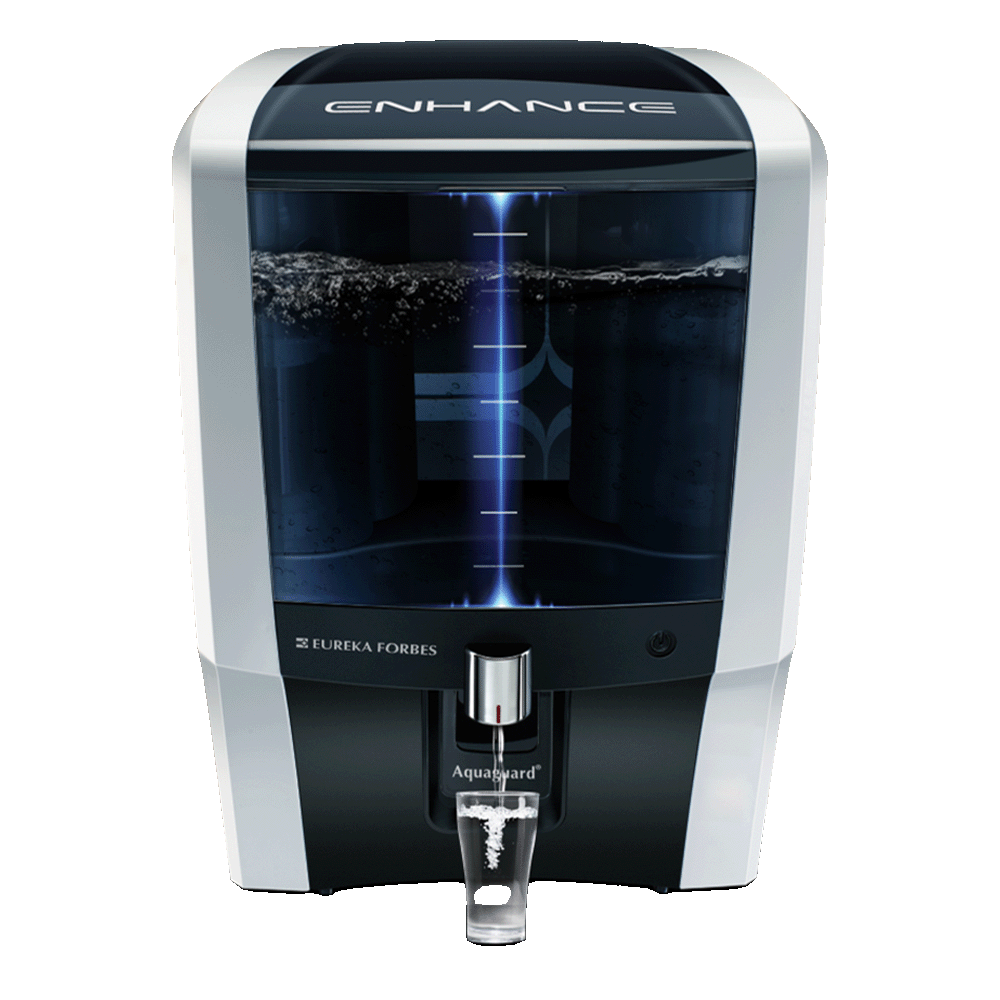 aquaguard - aquaguard Enhance RO+UV Electrical Water Purifier (Active Copper Technology, White)