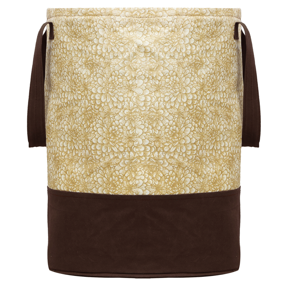 

Kuber Industries Metalic 45 Litres Laundry Bag (100 Percent Waterproof, CTKTC134616, Brown), No color