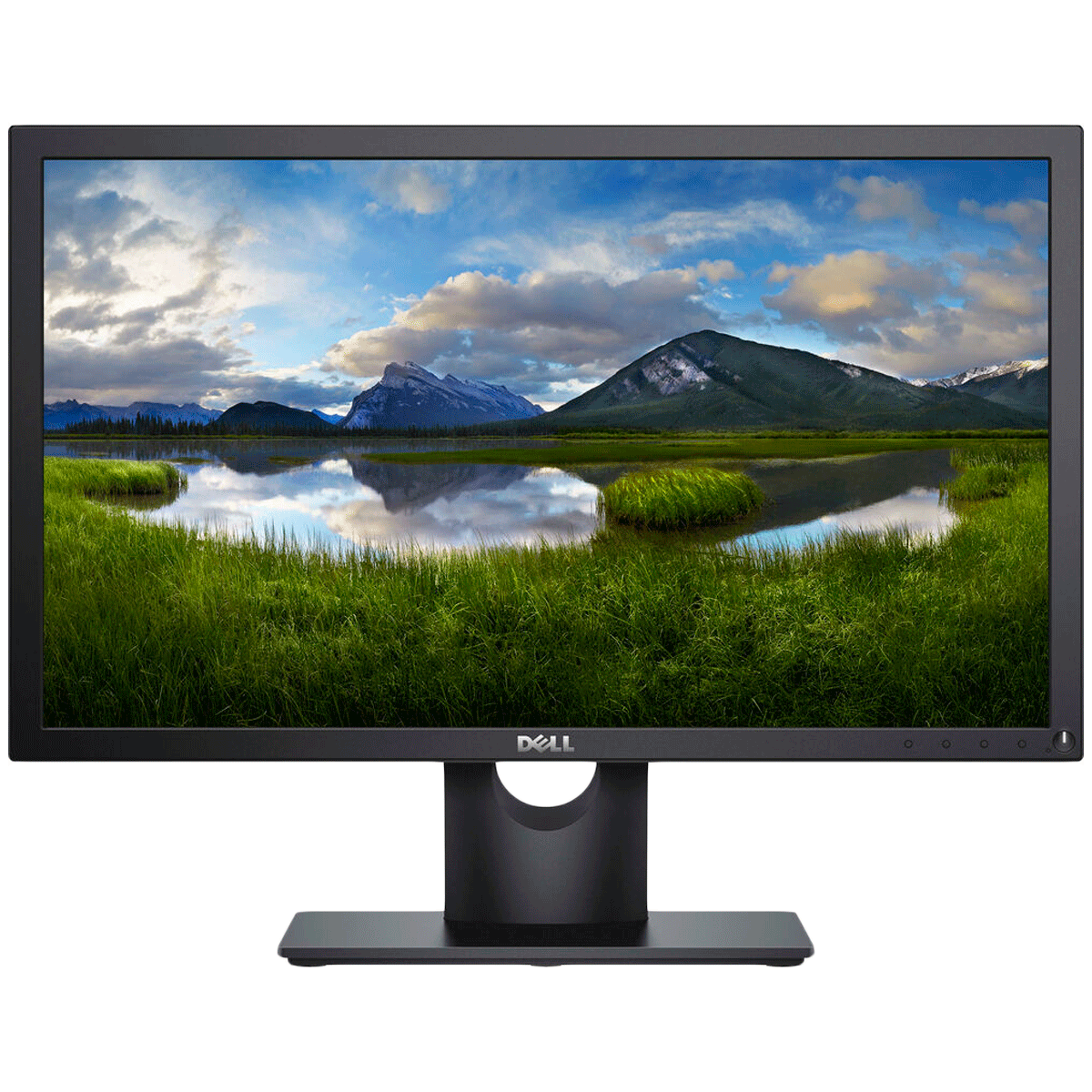 Dell 54.61cm (21.5 Inches) Full HD LED Backlit Monitor (TN Panel, HDMI + VGA, 60 Hz, E2218HN, Black)_1