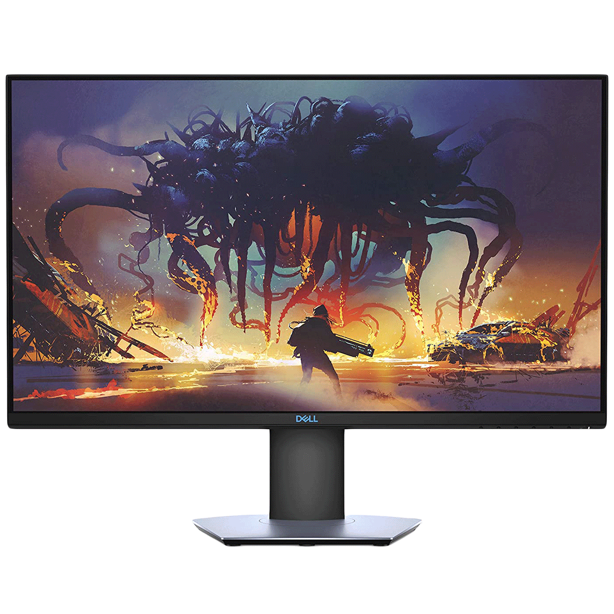 

Dell 68.58cm (27 Inches) QHD LED Backlit Monitor (Flicker Free Technology, HDMI + USB + DisplayPort, 155 Hz, S2719DGF, Titan Gray), No color