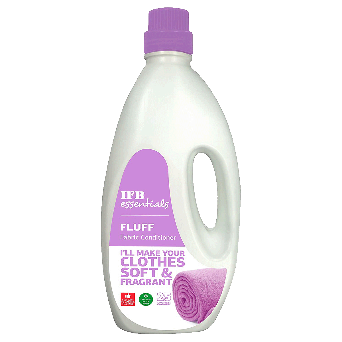

IFB Essentials Fluff Liquid Detergent (1 Litre, Fluff Fabric Condi, White)