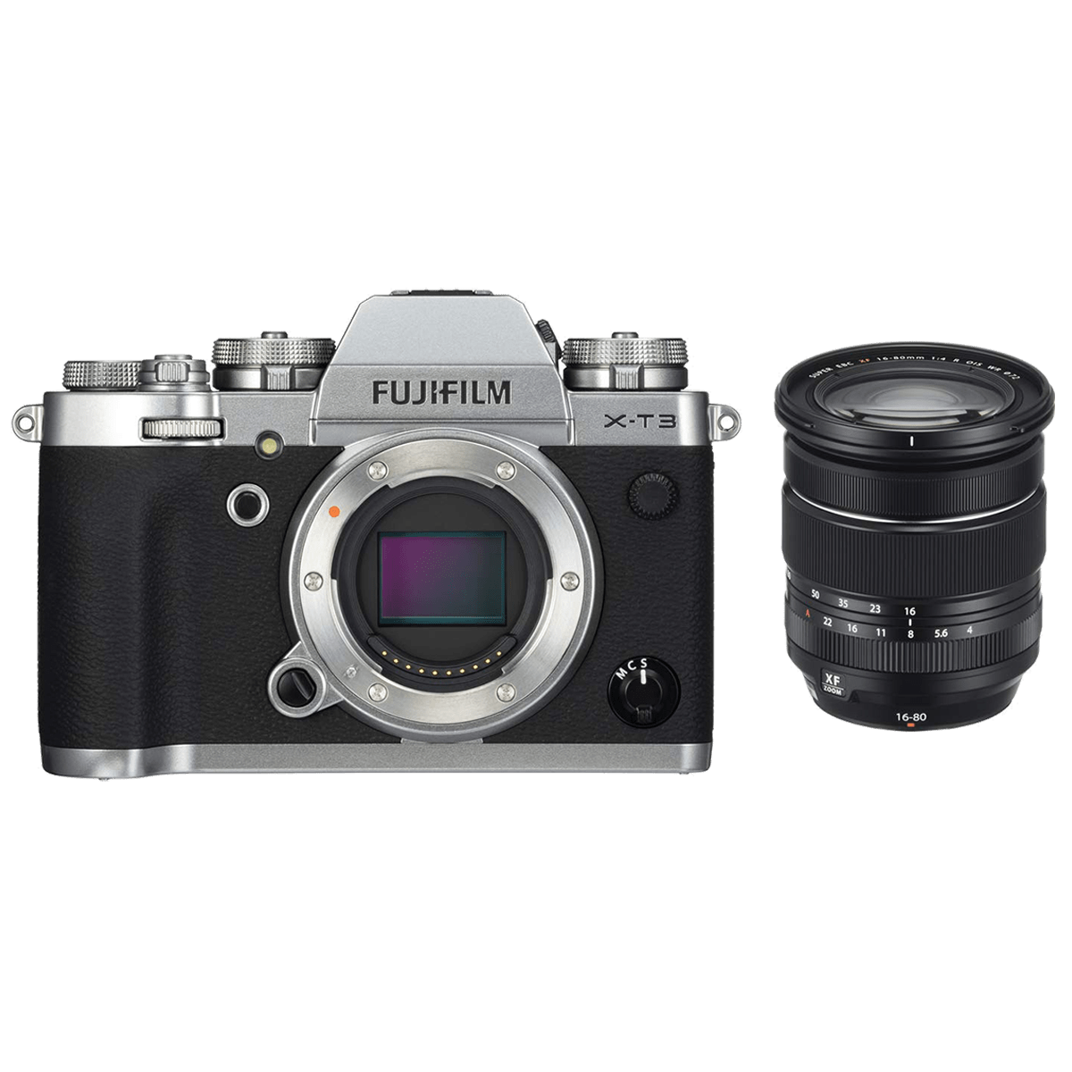 Fujifilm X-T3 26.1MP Mirrorless Camera (Built-in Lens, Color Chrome Effect, 16643529, Silver)_1
