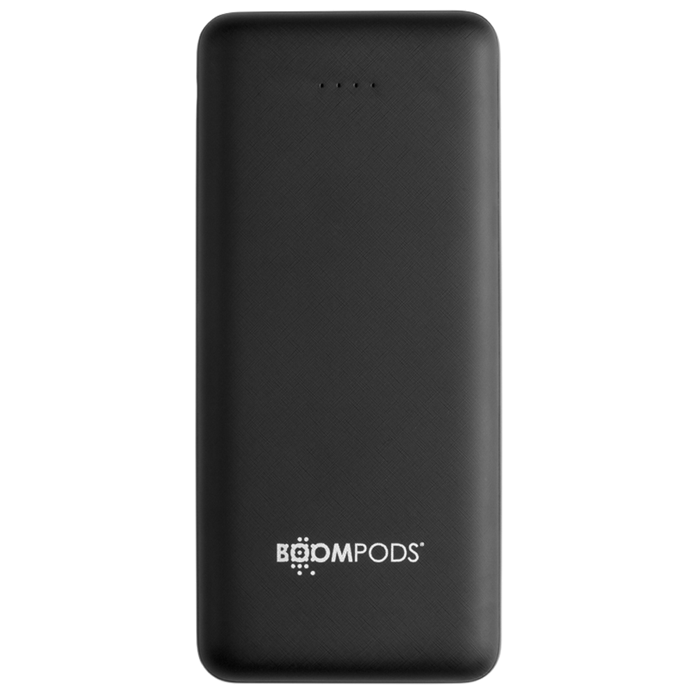 

Boompods Huge 20000mAh 2-Port Power Bank (Upto 4.5 Hours Charging Time, BP-20000PBMAH, Black), No color