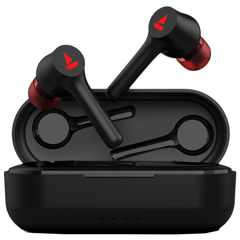 

Boat Airdopes In-Ear Truly Wireless Earbuds with Mic (Bluetooth 5.0, 283, Black), No color