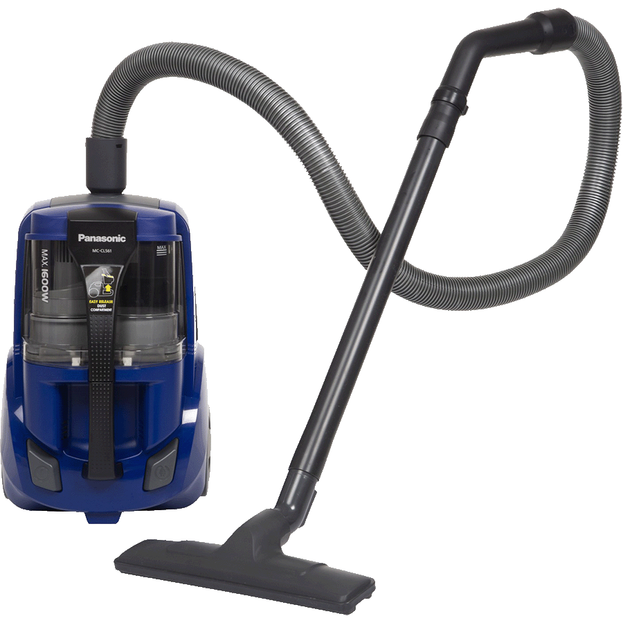 Panasonic Mega Cyclone 1600 Watts Canister Dry Vacuum Cleaner (2.0 Litres Tank, MC-CL561A145, Blue)_1