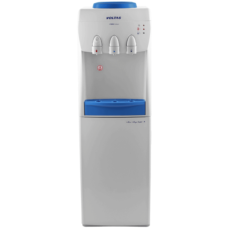 Voltas 4.1 Litres 3 Taps Top Load Water Dispenser (Minimagic Super R, White)_1