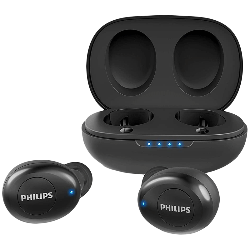 Philips Upbeat TAUT102 In-Ear Truly Wireless Earbuds with Mic (Bluetooth 5.0, Black)_1
