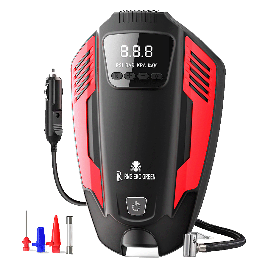 

RNG Eko Green Digital 1205 Car Air Compressor (RNG-AIR-007, Black), No color