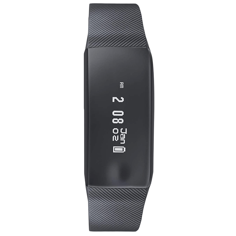 Fastrack Reflex Beat Smart Band (45.3mm) (Active Heart Rate Monitor, SWD90066PP01, Black, PU Band)