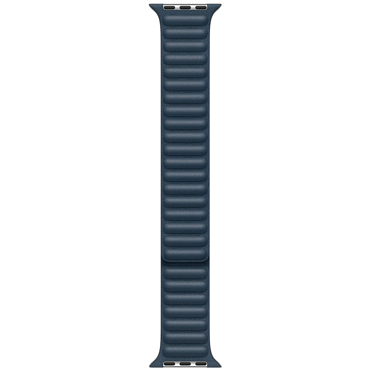 

Apple Leather Link Strap For Apple Watch 44 mm (MY9L2ZM/A, Baltic Blue)