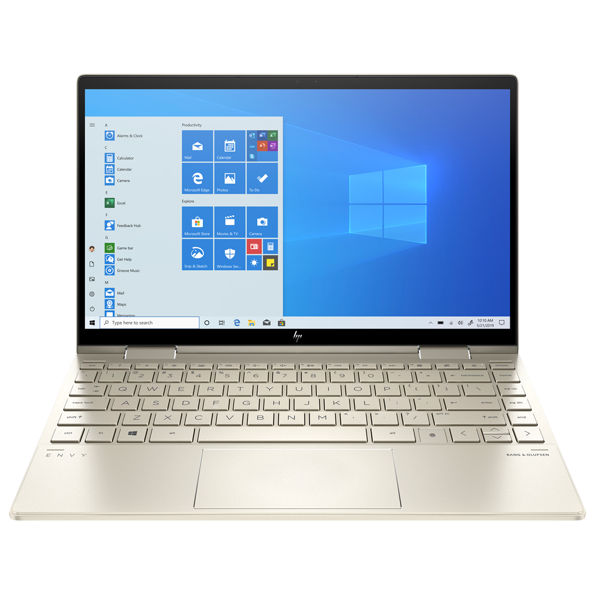 HP ENVY x360 Convert 13-bd0004TU (2E7P1PA#ACJ) Core i5 11th Gen Windows 10 Home 2-in-1 Laptop (8GB RAM, 512GB PCIe M.2 SSD, Intel Iris Xe Graphics, MS Office, 33.8cm, Pale Gold)_1