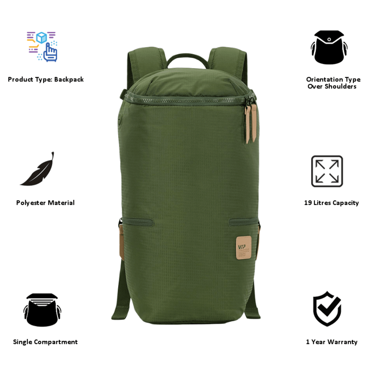 vip wander casual backpack