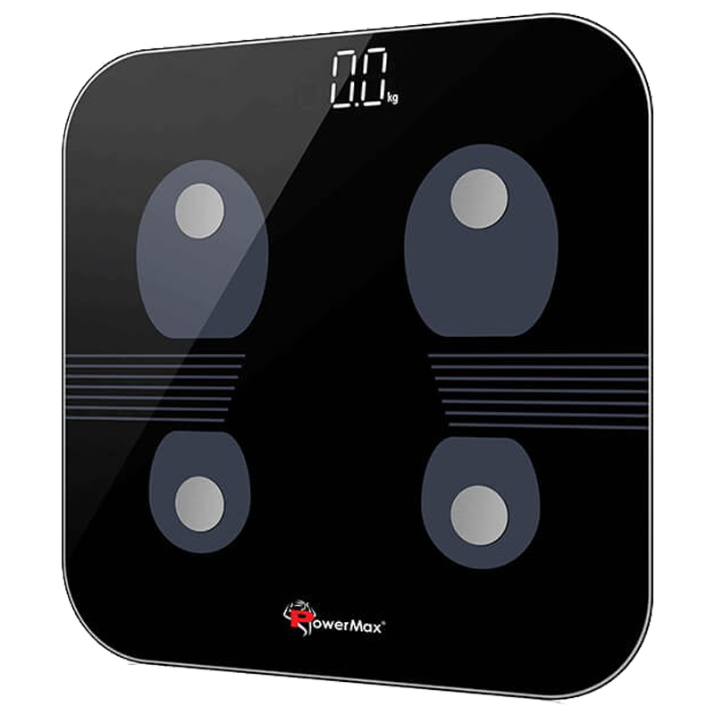PowerMax Weight Scale (BIA Technology, Precision Sensors, BCA-135, Black)_1