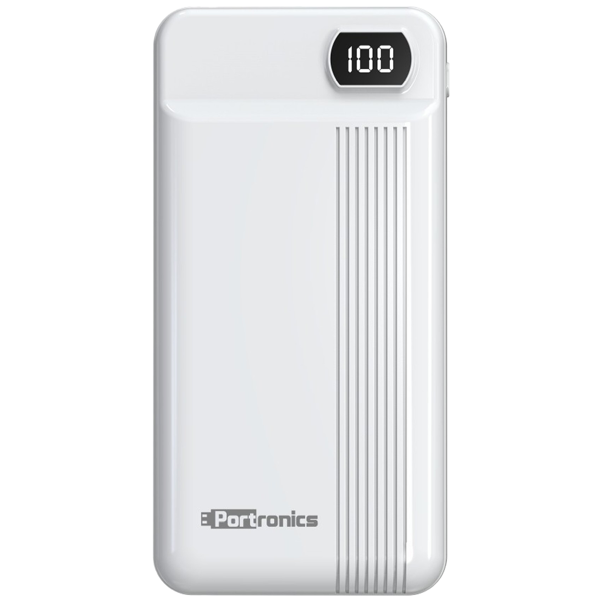 

Portronics Indo 20D 20000 mAh Power Bank (POR 295, White), No color