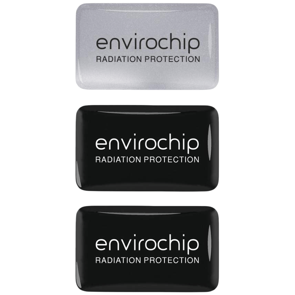 Environics - Environics Envirochip Anti Radiation Chip for Mobile (Pack of 3, 109CMTP, Black/Silver)