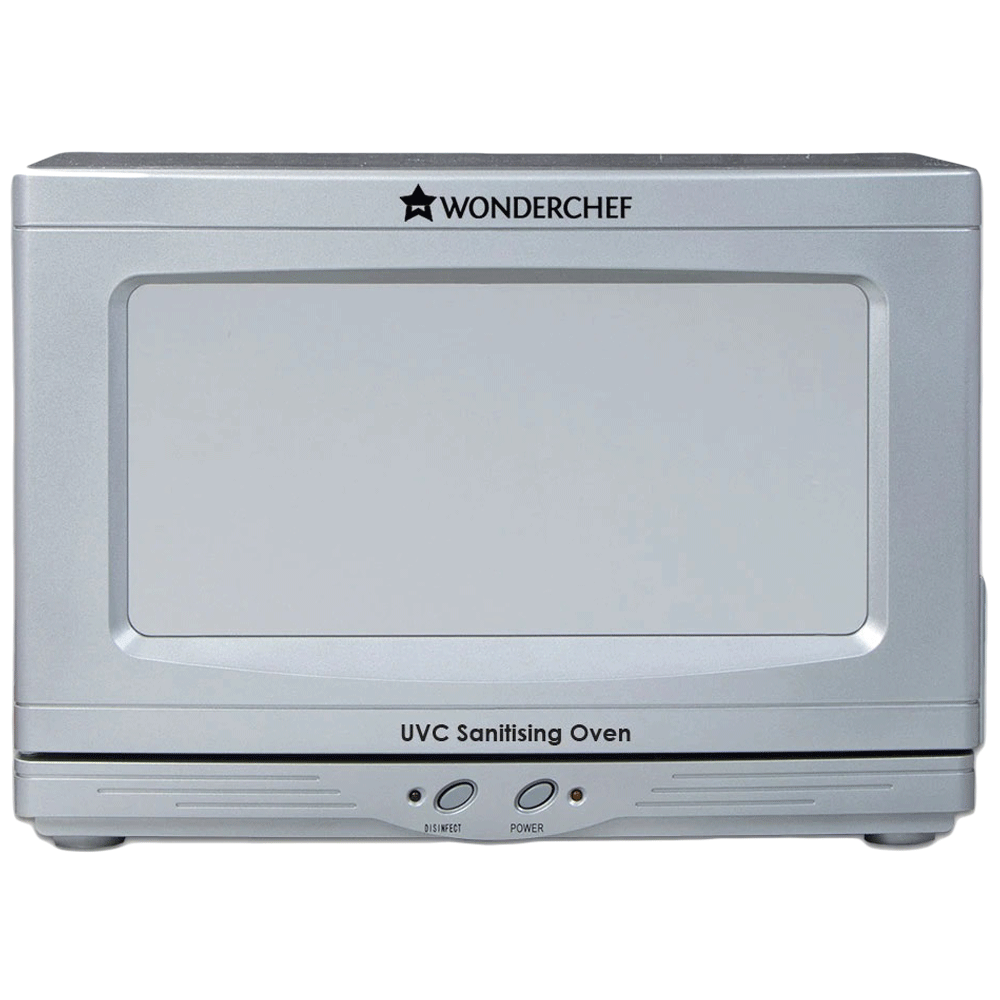 Wonderchef Torino Electric UVC Sanitizing Oven (Disinfects Up To 99.5%, 63153576, Silver)_1