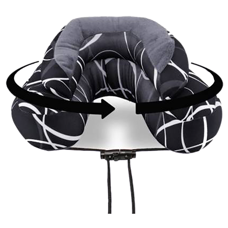 

CABEAU Evo Microbead Travel Neck Pillow (TPEM2115, Black)