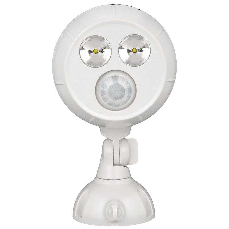 Mr. Beams Electric Powered 400 Lumens Wireless Motion Sensor Spot Light (MB380, White)_1