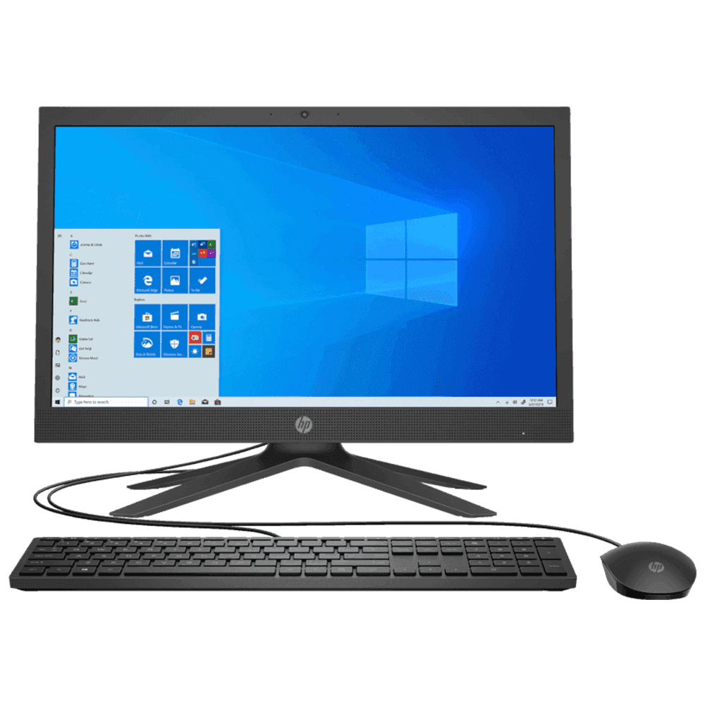 HP 21-b0101in (22T89AA#ACJ) Celeron Windows 10 Home All-in-One Desktop (4GB RAM, 1TB HDD, 52.57cm, Intel UHD 600 Graphics, 52.57cm, Jet Black)_1