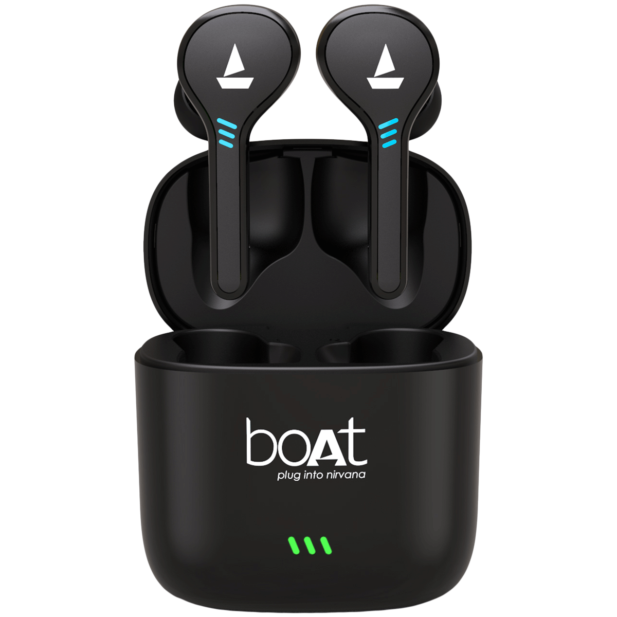 Boat Airdopes 433 In-Ear Truly Wireless Earbuds with Mic (Bluetooth 5.0, Inline Remote, Black)_1