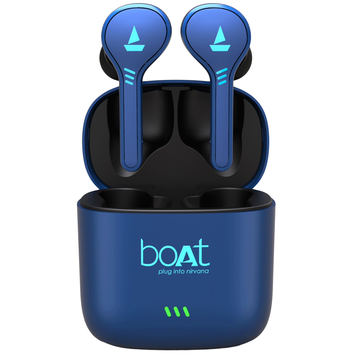 

Boat Airdopes 433 In-Ear Truly Wireless Earbuds with Mic (Bluetooth 5.0, Inline Remote, Blue), No color